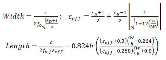 Rectangular Patch Antenna Design Calculator lasopashares