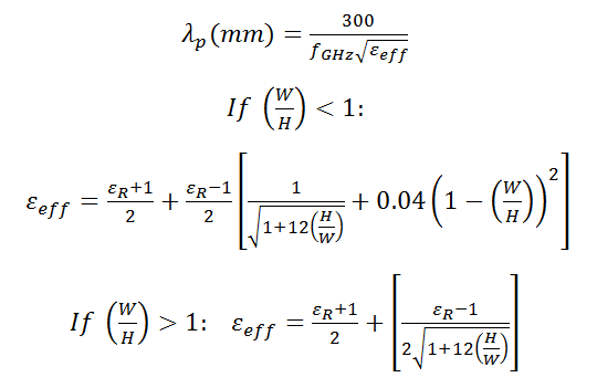 Wavelength Calculator On Pcb CULCAL