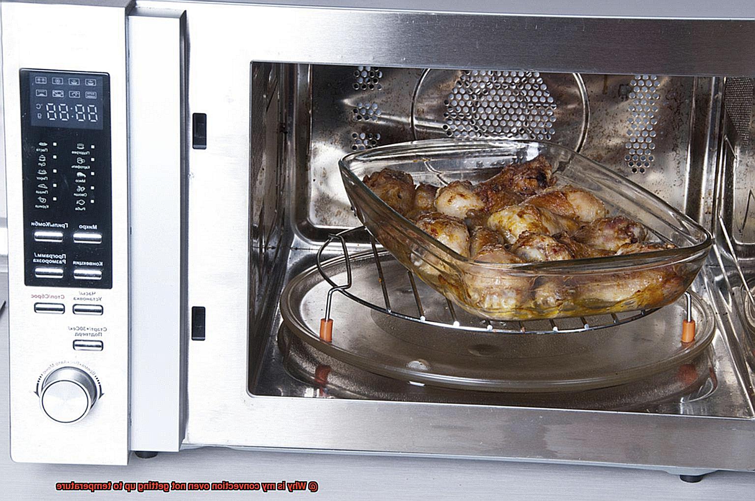 Why is my convection oven not getting up to temperature? Pastime Bar