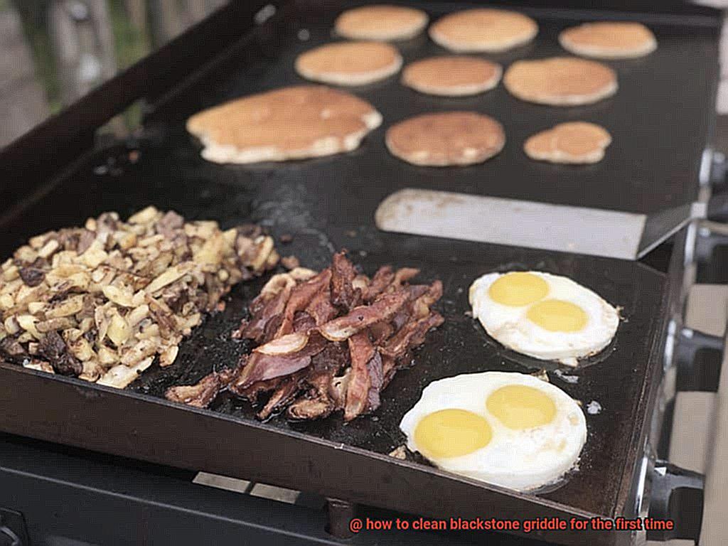 how to clean blackstone griddle for the first time? Pastime Bar And Grill