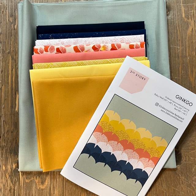 3rd Story Ginkgo Quilt Kit Patch Halifax