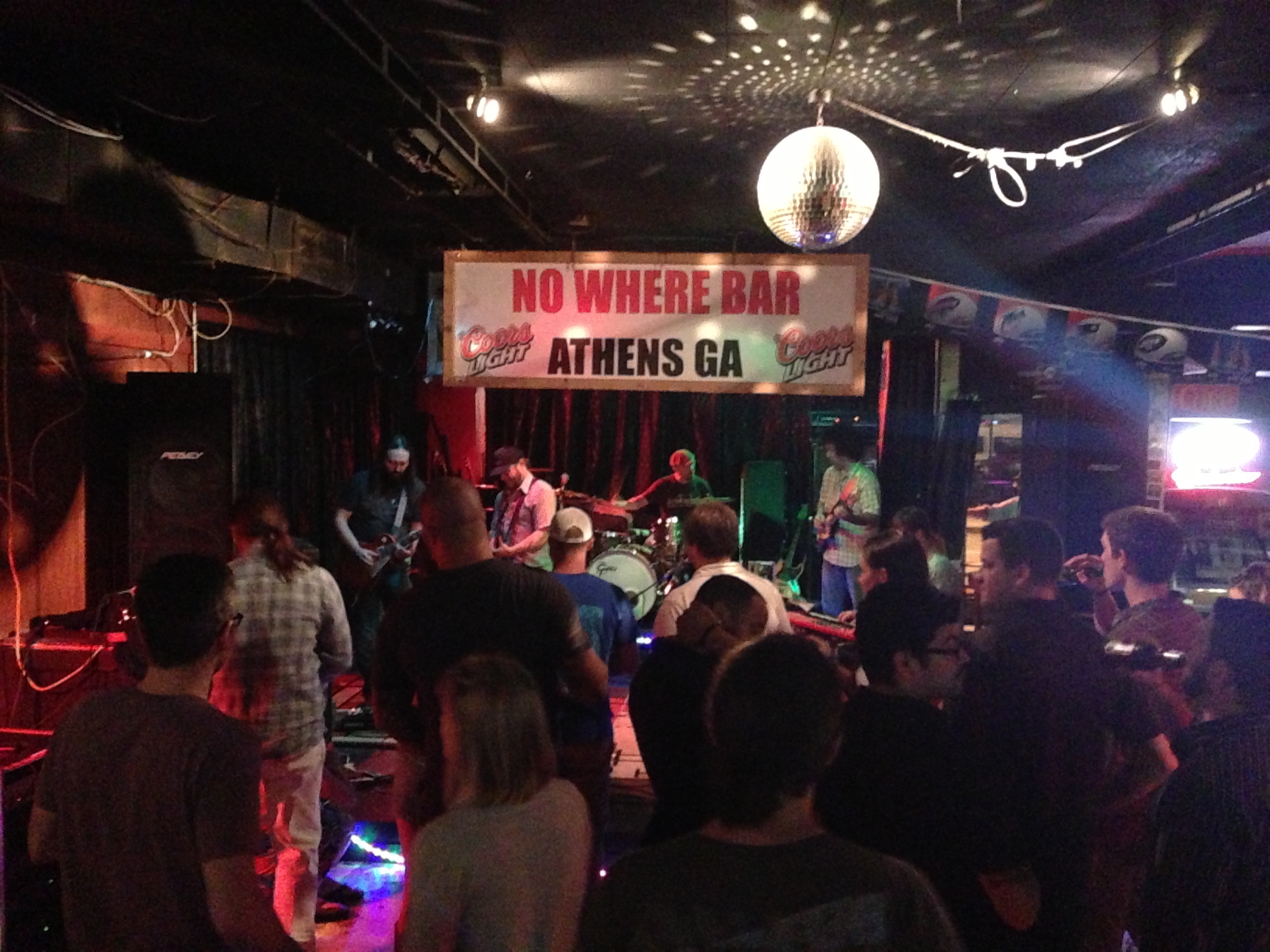 Athens Ga Bars dangfly! 12/29/2012 The NoWhere Bar Athens, GA