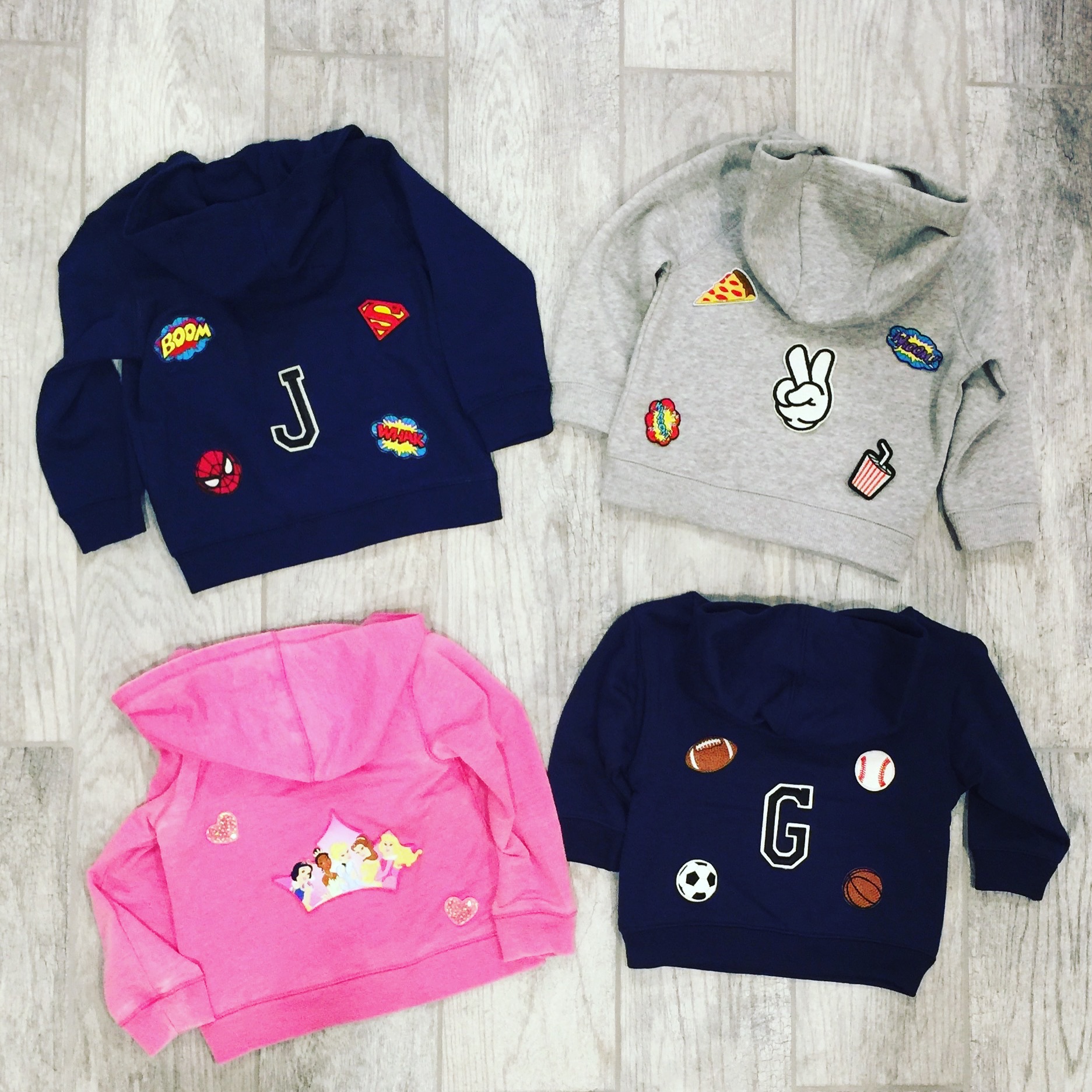 Custom Patched Girls and Boys Sweatshirt