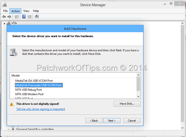 Mediatek Preloader Usb Android Windows 10 Info