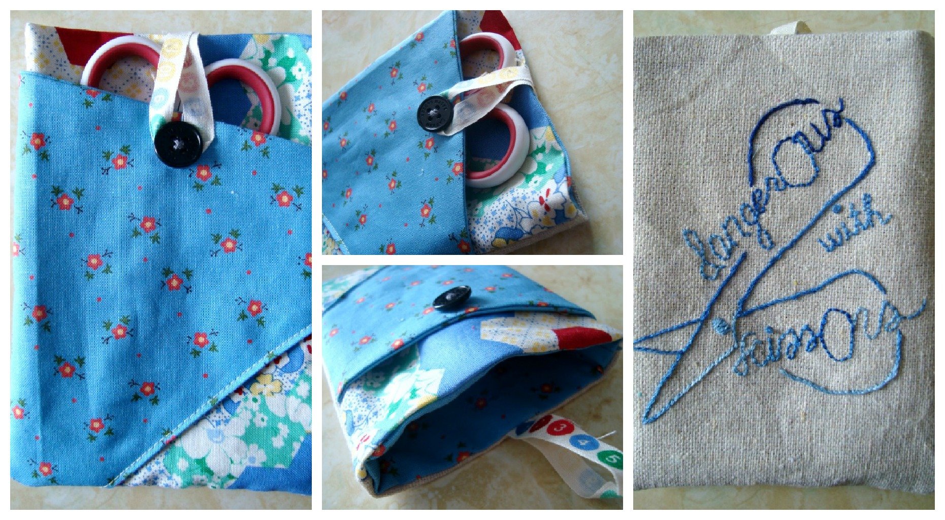 Scissor Keeper Tutorial {52 UFO Quilt Block Pick Up} Patchwork Posse