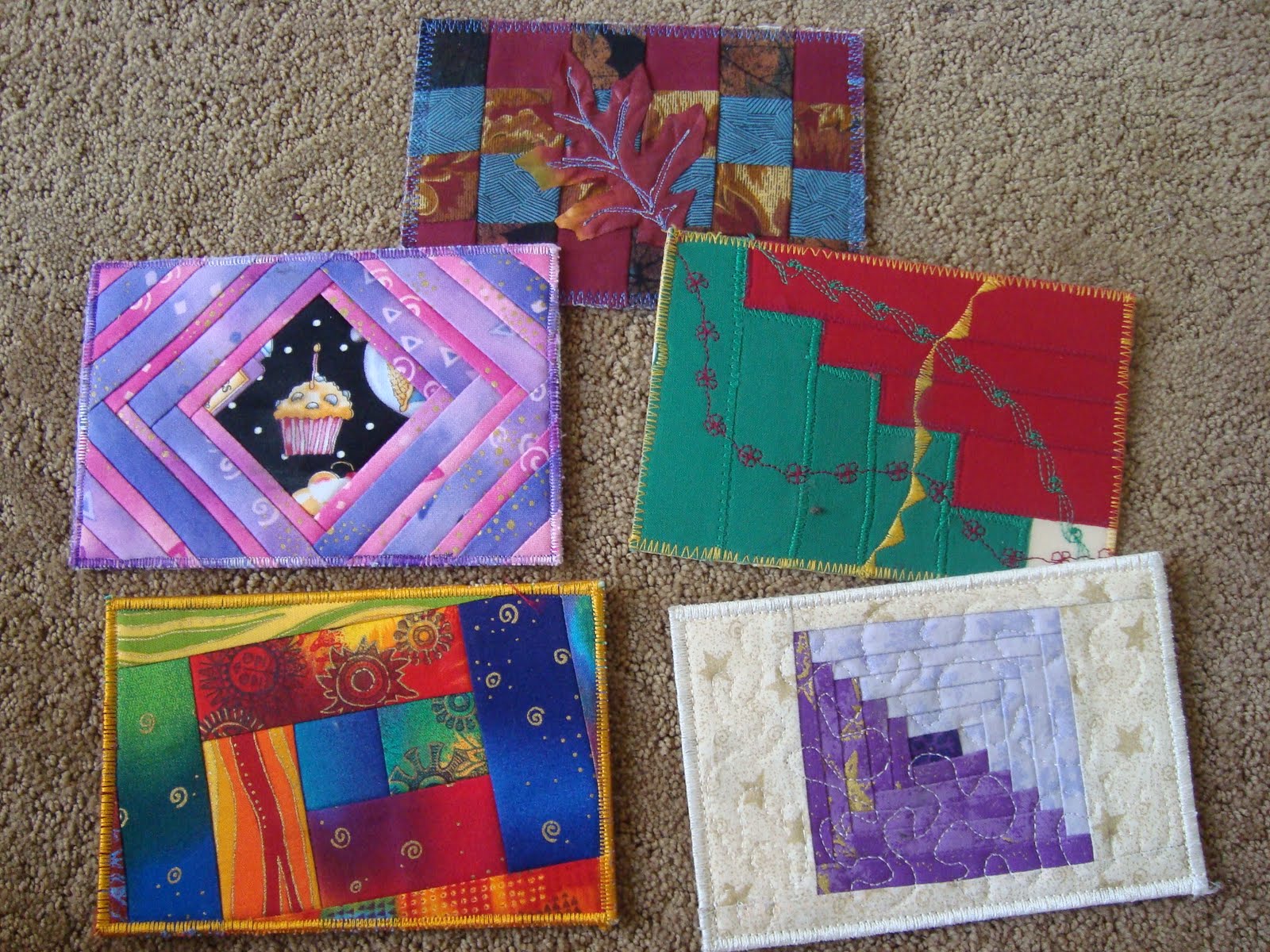 DIY Postcards {52 Quilt Block Pick Up} Patchwork Posse