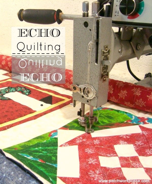 Echo Machine Quilting How to Patchwork Posse