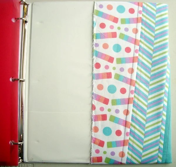 Diy Fabric Binder Cover
