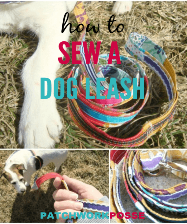 Ribbon Dog Leash Tutorial Patchwork Posse