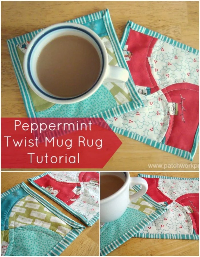 Apple Core Mug Rug Tutorial Patchwork Posse