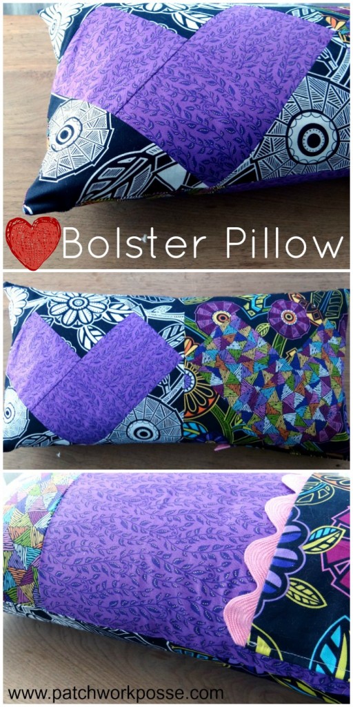 Bolster Pillow Cover for Valentines