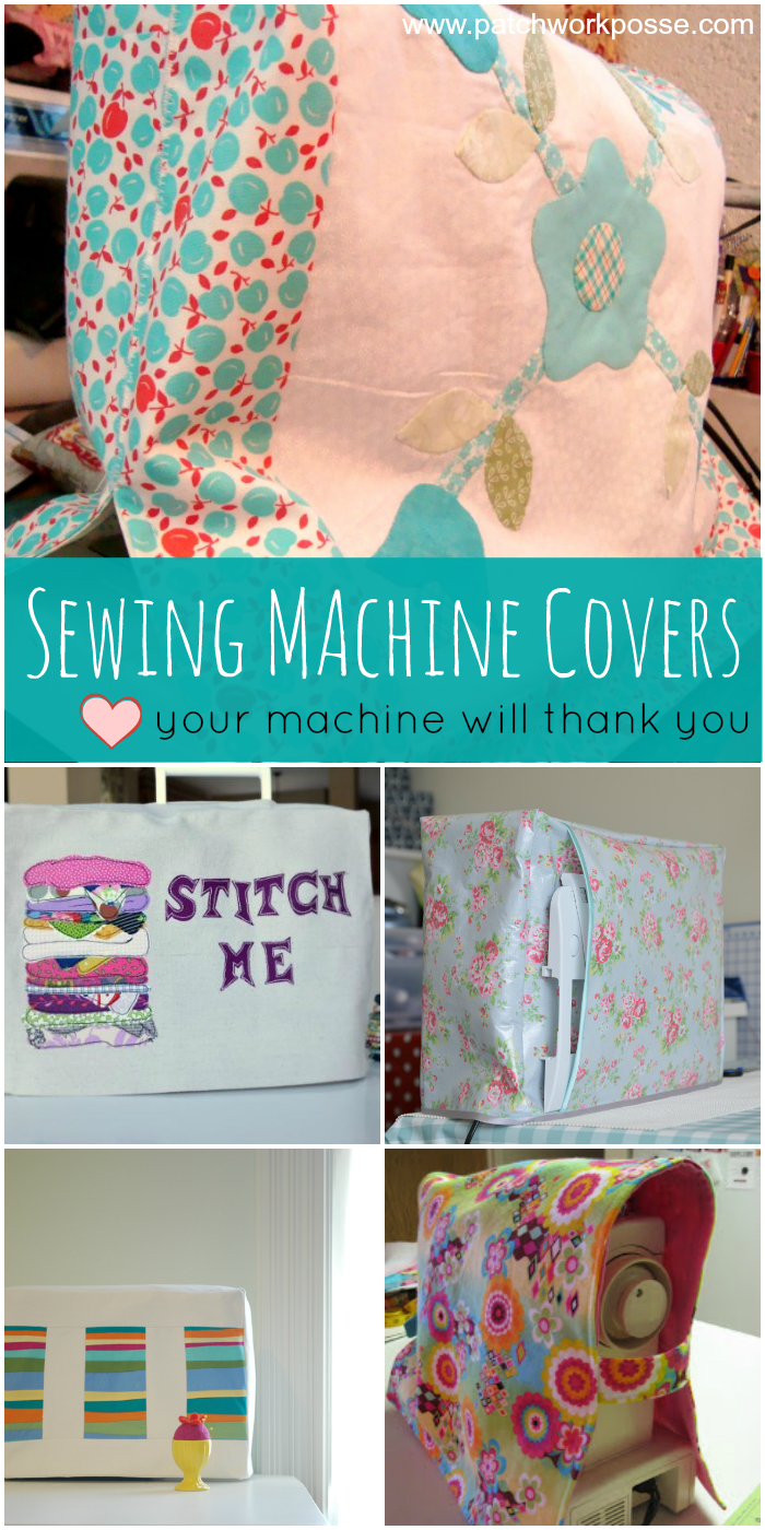 20 Sewing Machine Covers Patchwork Posse