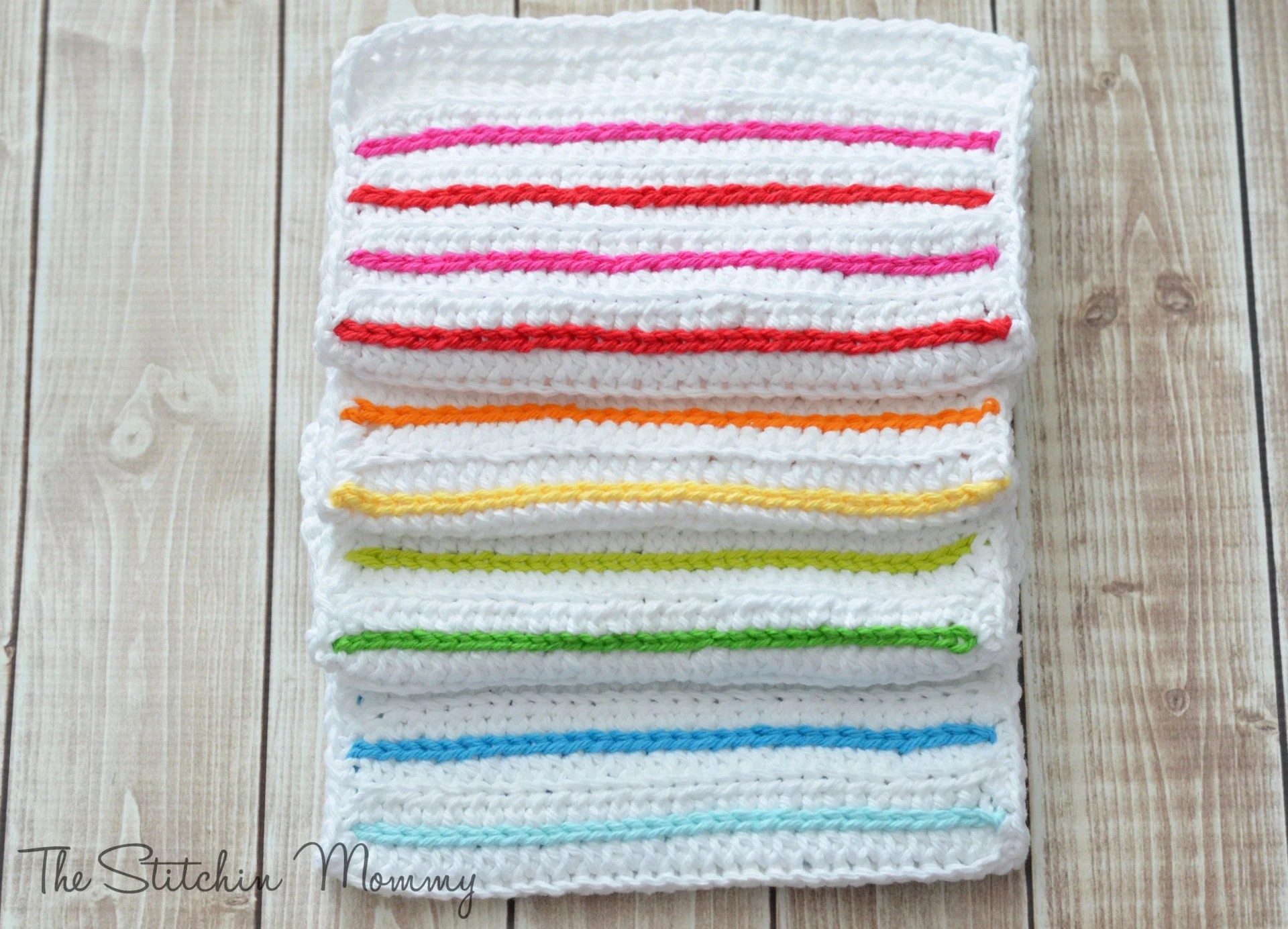 Free Crochet Washcloth Patterns Patchwork Posse