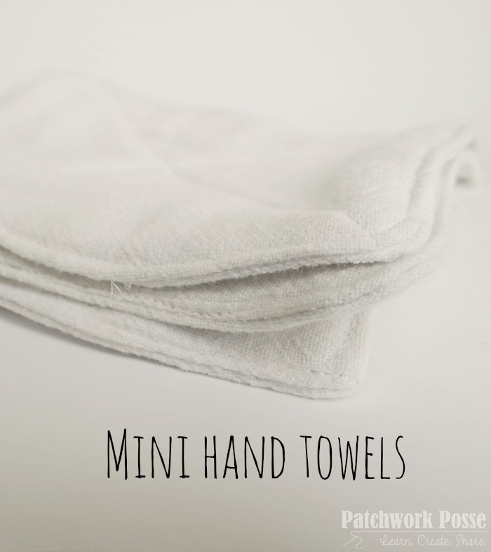 Mini Hand Towels Tutorial Patchwork Posse