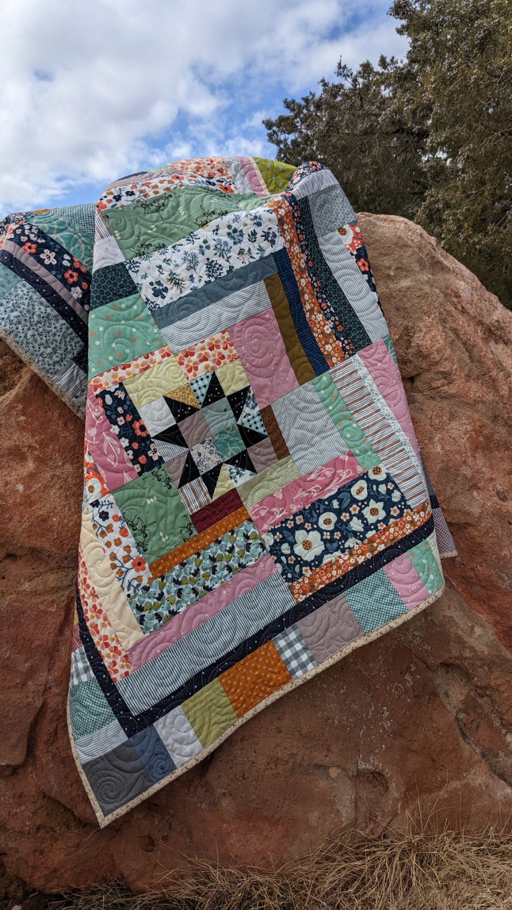 Lumberjack Star Quilt Pattern Patchwork Posse