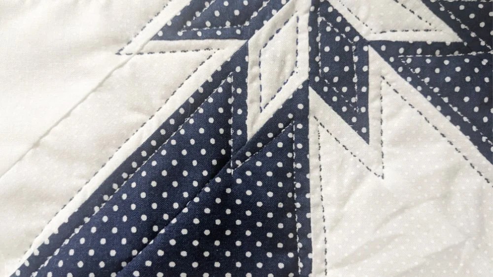 Sashiko Stitch with Brother Sewing Machine How To Patchwork Posse