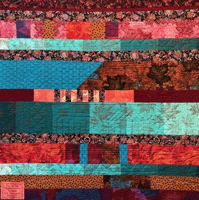 Fall in my Neighborhood Quilt Pat Ferguson Quilts