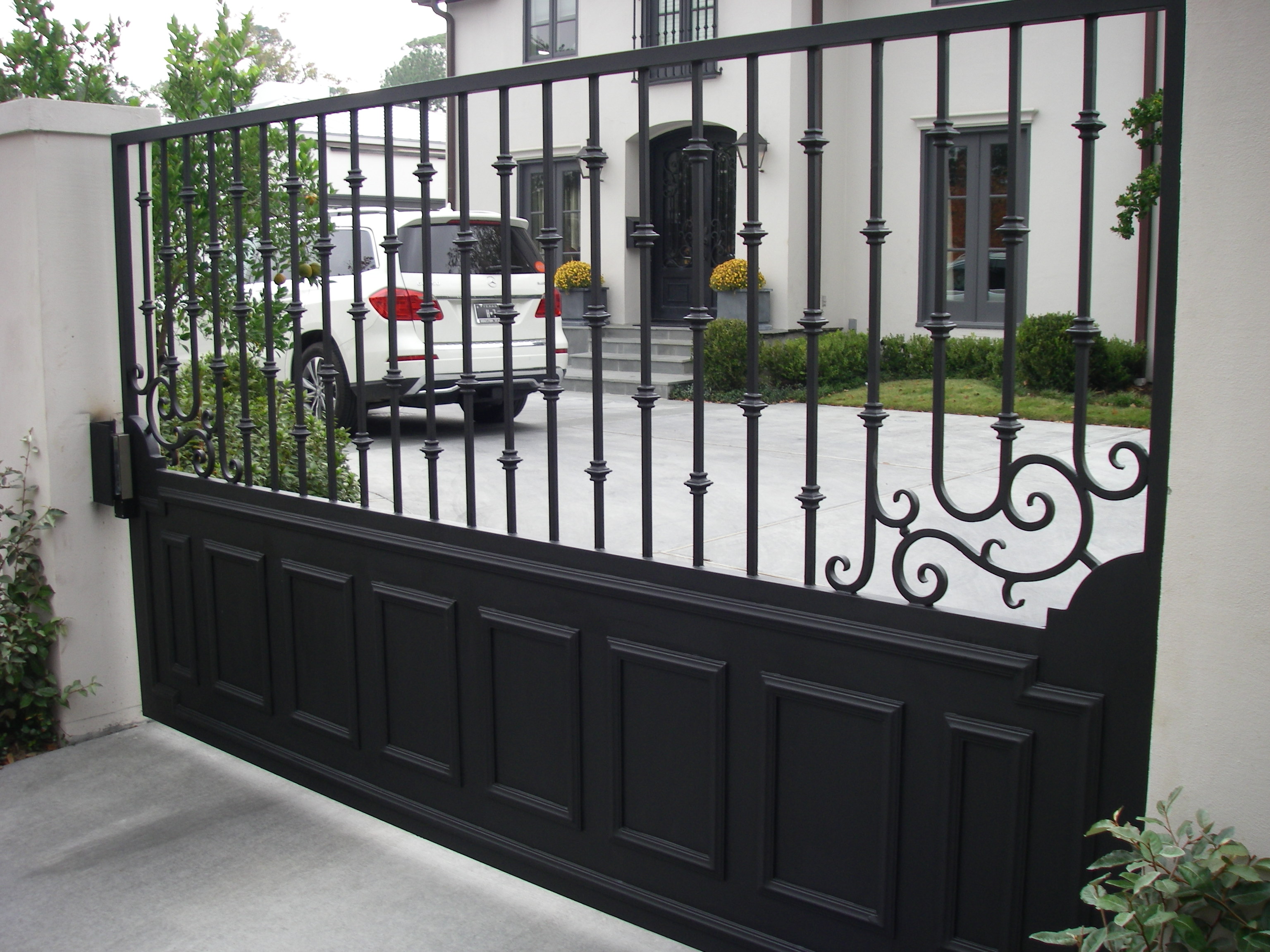 Wrought Iron Front Doors - Houston - Metal Doors