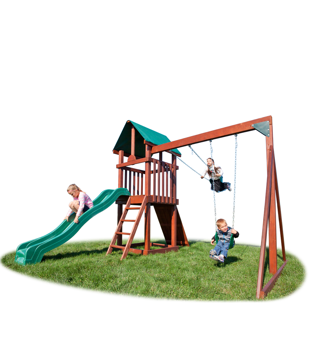 Hideout Backyard Playset Patiova