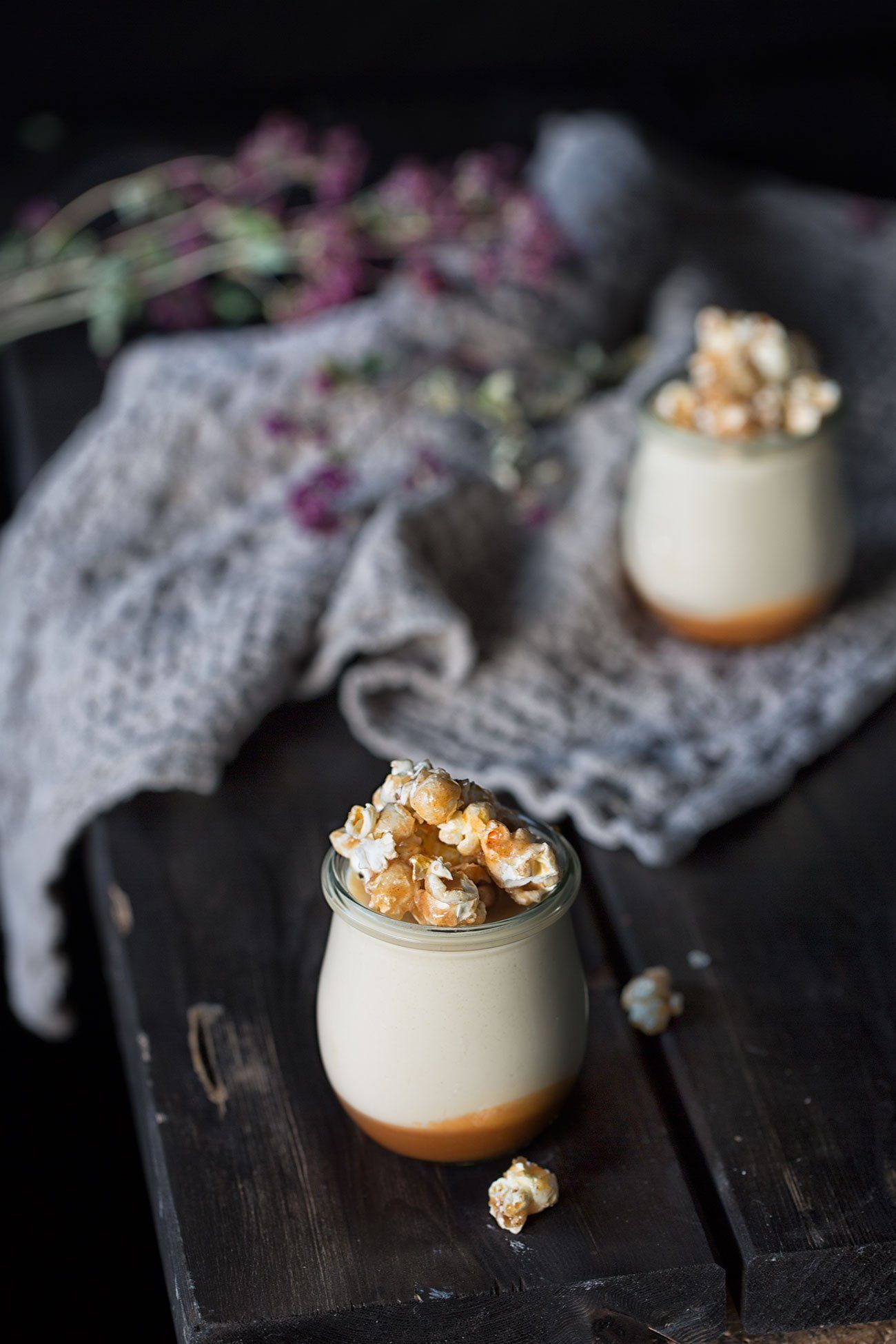 Popcorn-Toffee Mousse mit Salzkaramell | Patrick Rosenthal