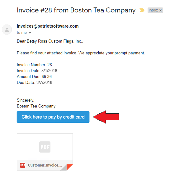 Accepting Customer Credit Card Payments