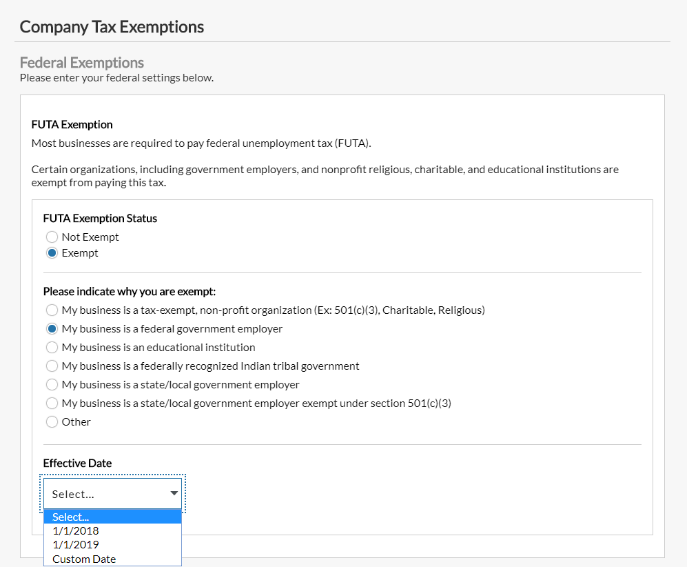 Is My Business Exempt from FUTA and SUTA?