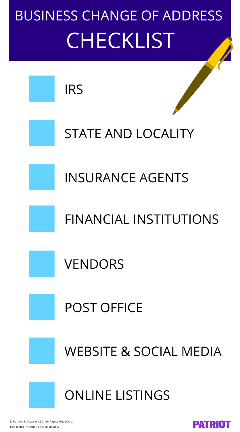 How to Change Your Business Address Form 8822B & More
