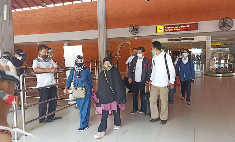 Arus Kedatangan Wisatawan Domestik di Bandara Ngurah Rai