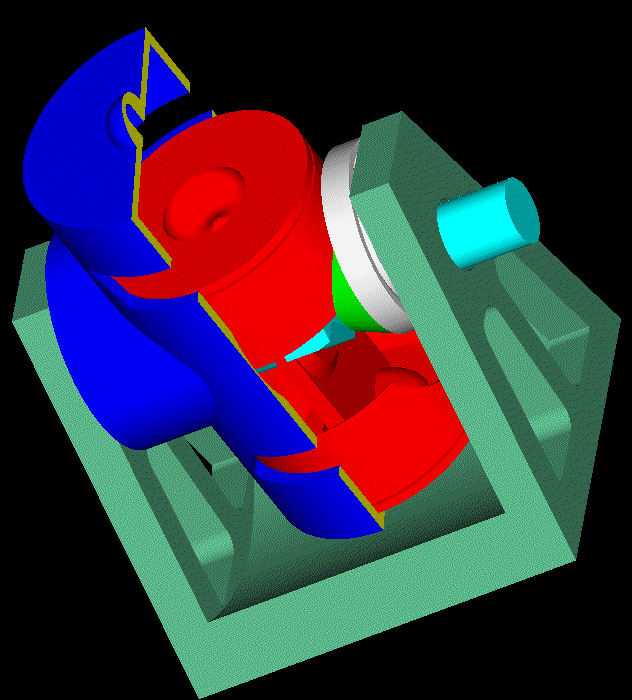Rotary Aircraft Engine Gif