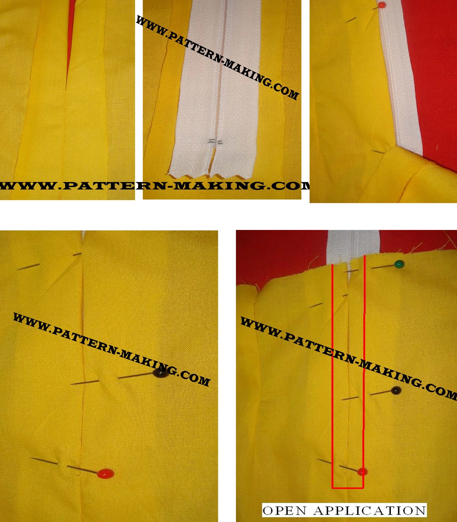 How To Sew Zipper