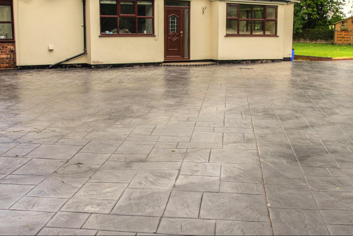 Pattern Imprinted Concrete Driveway Specialist Warrington