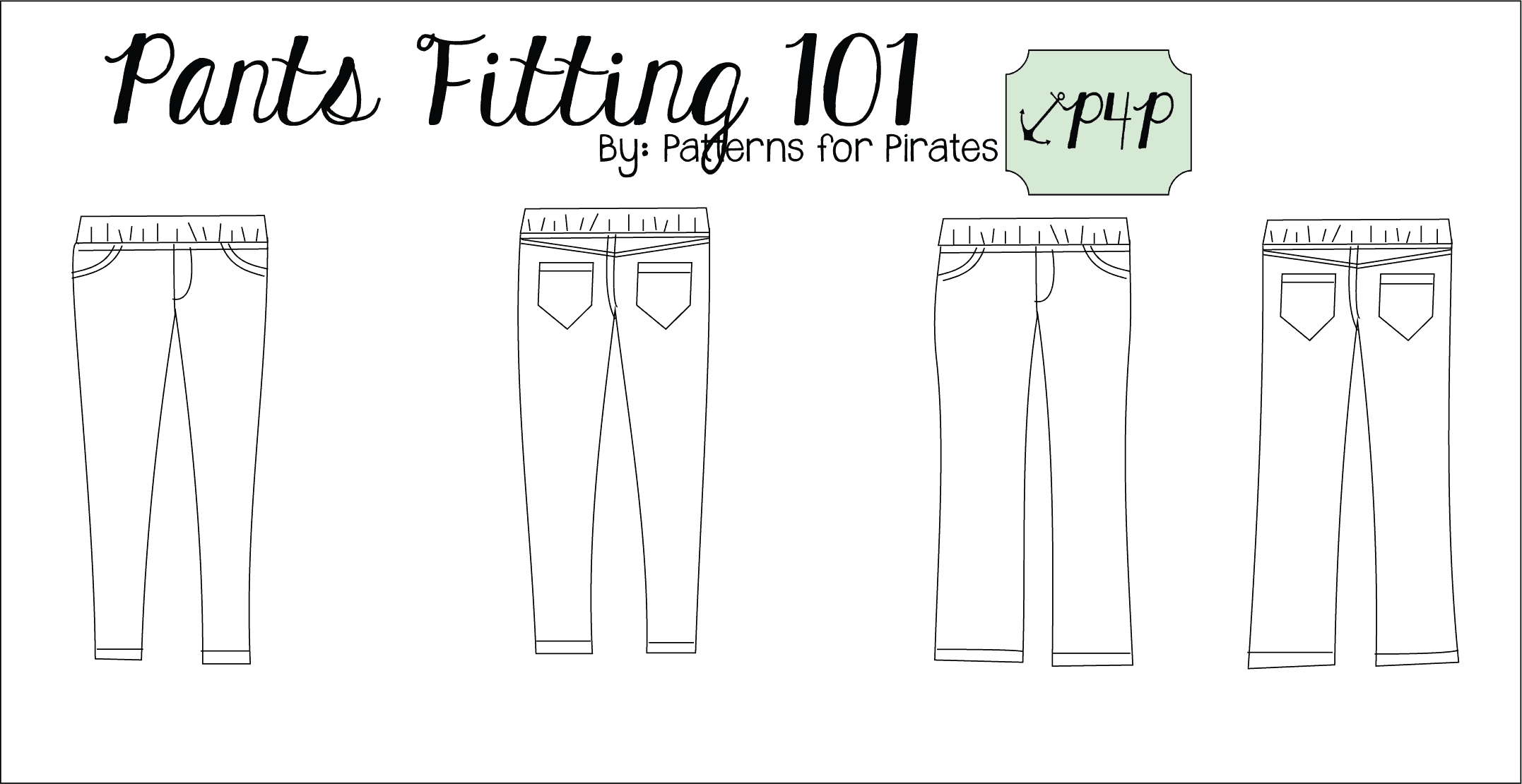 P4P University Pants and Their Wrinkles Patterns for Pirates