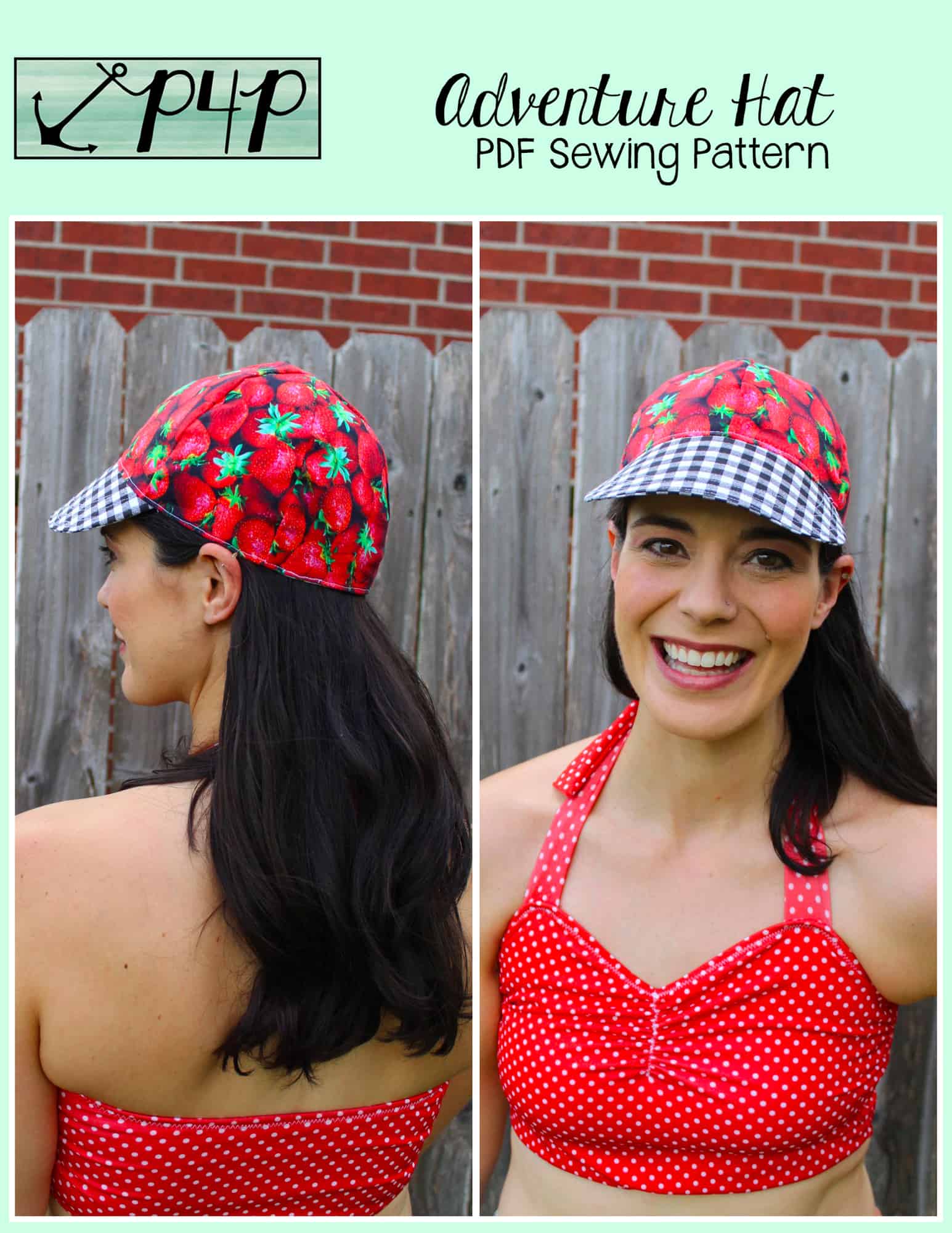 5 Panel Cap Sewing Pattern BuksheishLaurel