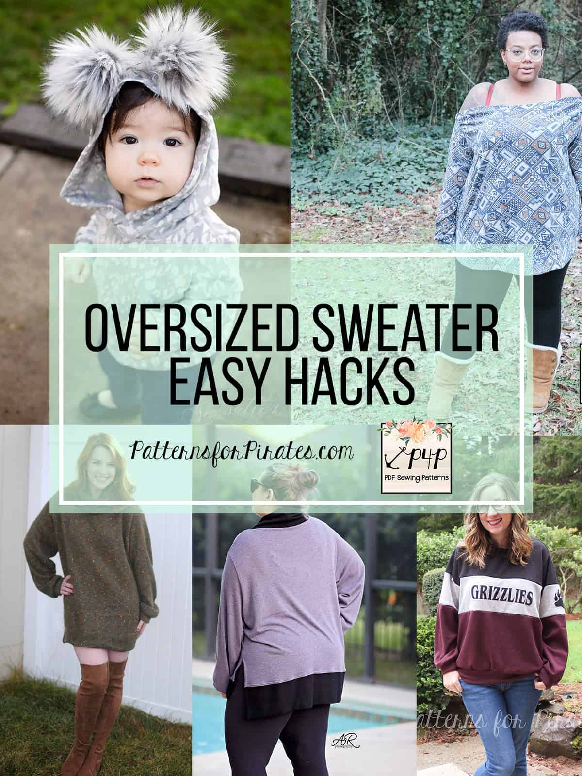 Oversized Sweater Easy Hacks Patterns for Pirates