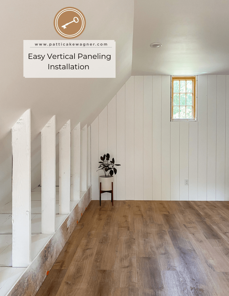 Easy Vertical Paneling Installation Patticake Wagner