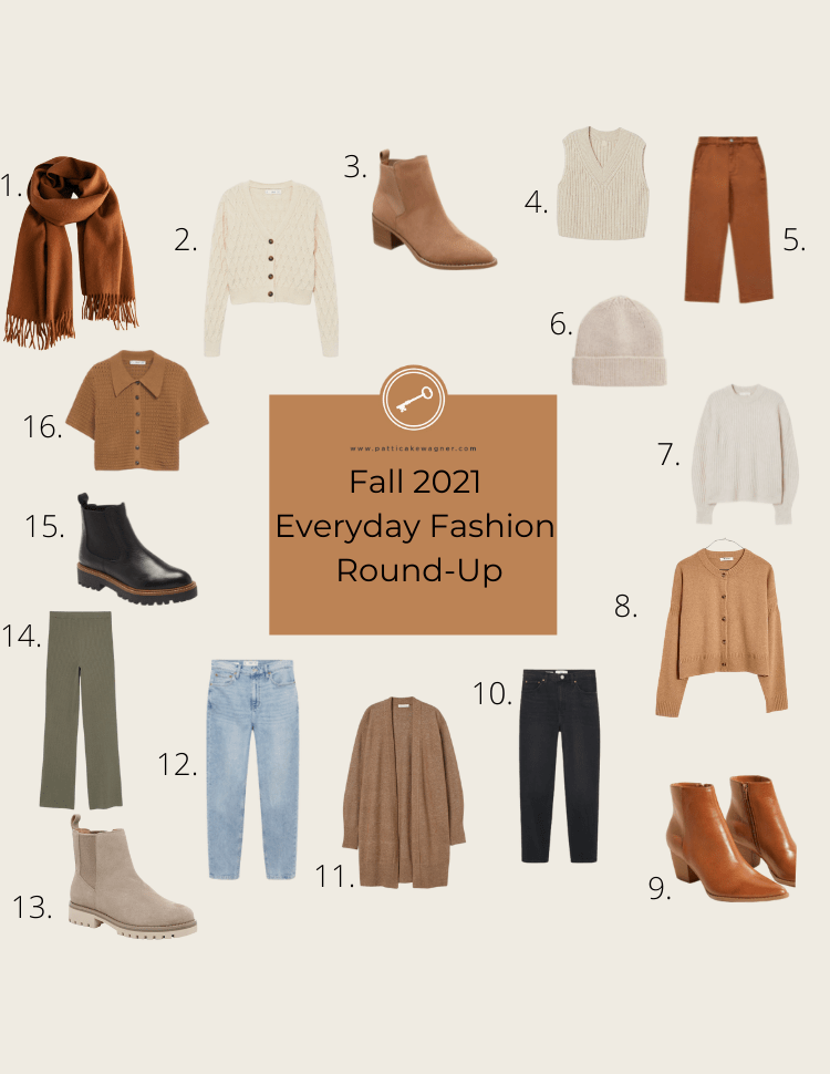 Everyday Fashion Round Up for Fall 2021 Patticake Wagner