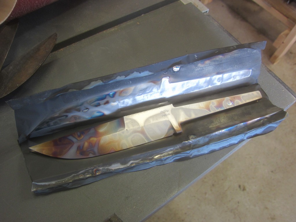 Heat treating high alloy blades. Hoosier Bladesmith