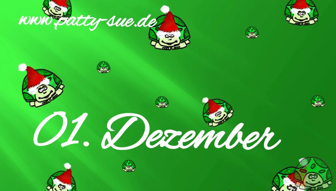 Adventskalender für Schildkrötenliebhaber 01. Dezember