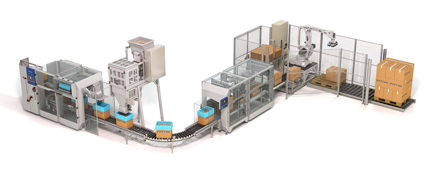 Bulk solids packaging line Pattyn Packaging Lines