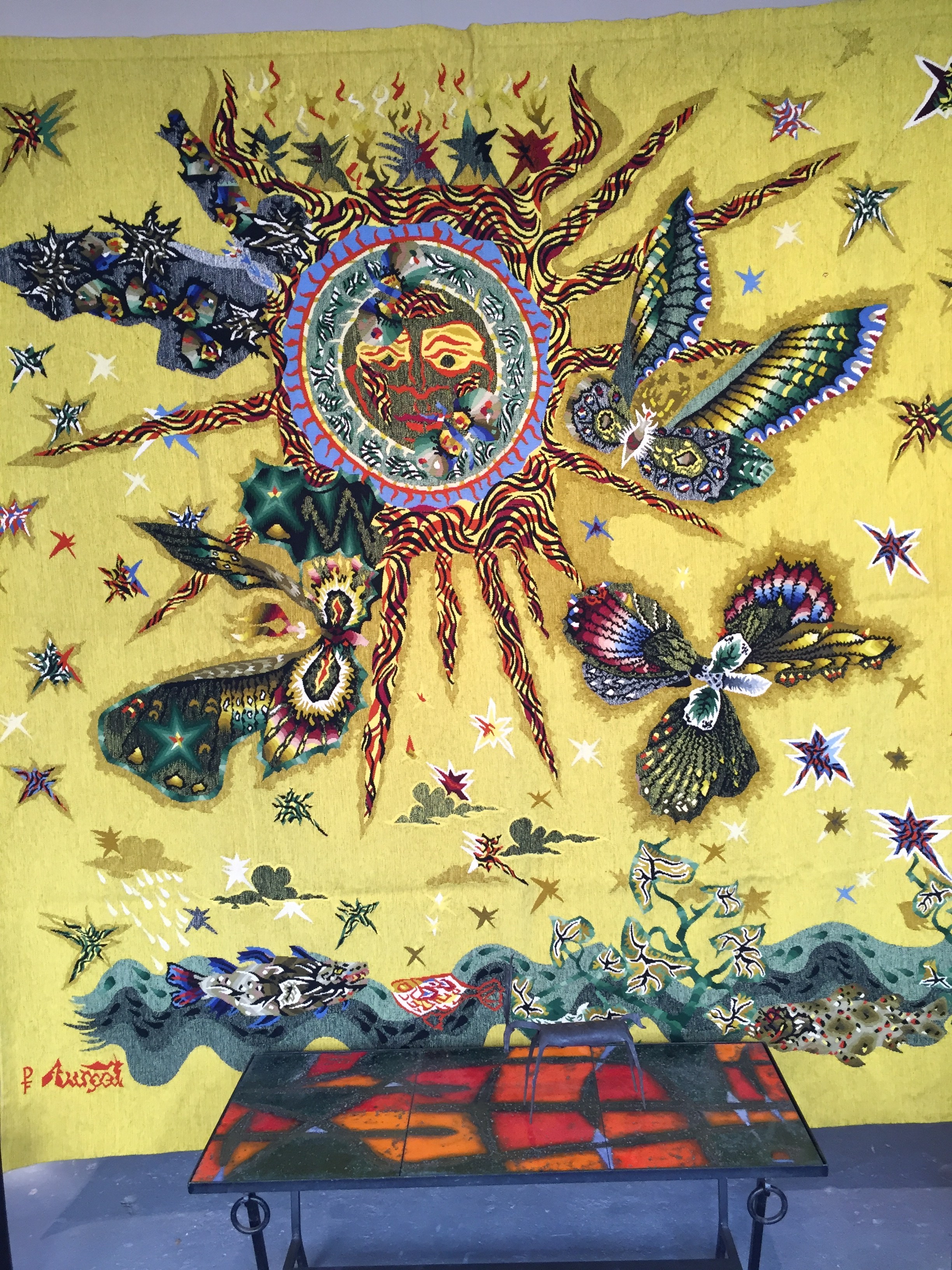 Jean Lurçat tapestry Paul Bert Serpette