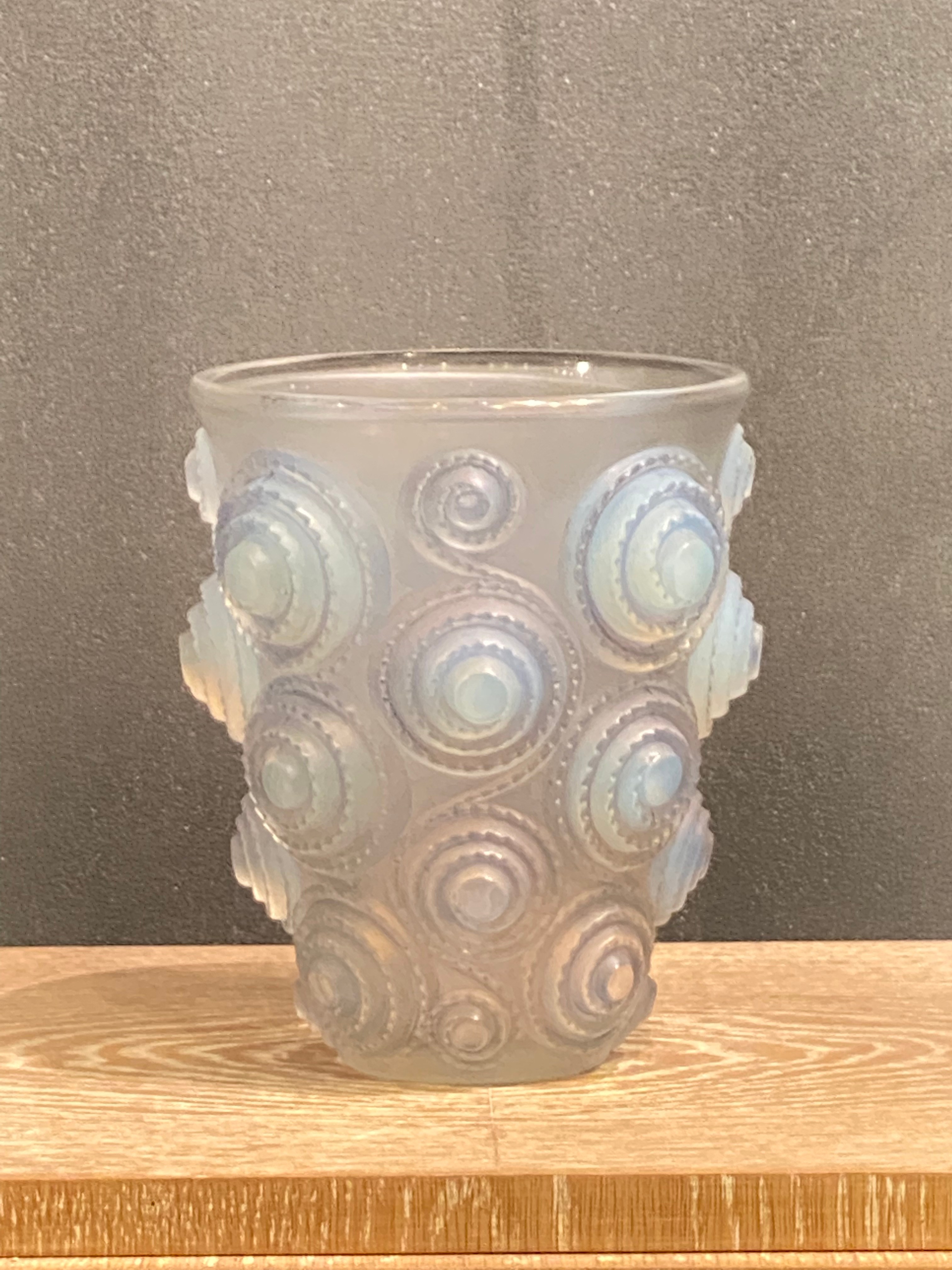 Spirale vase by R. Lalique Paul Bert Serpette