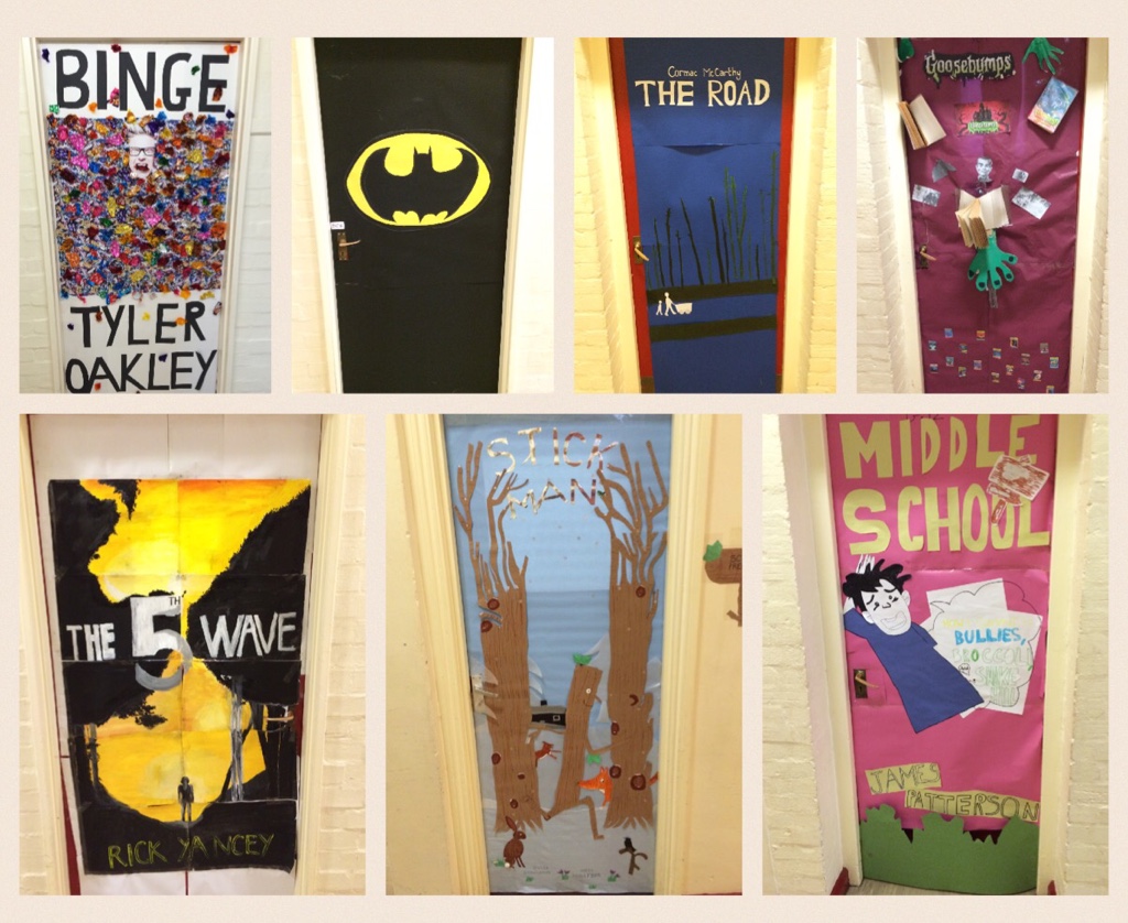 World book day classroom doors ‹ PinBoard Paulet High School & 6th