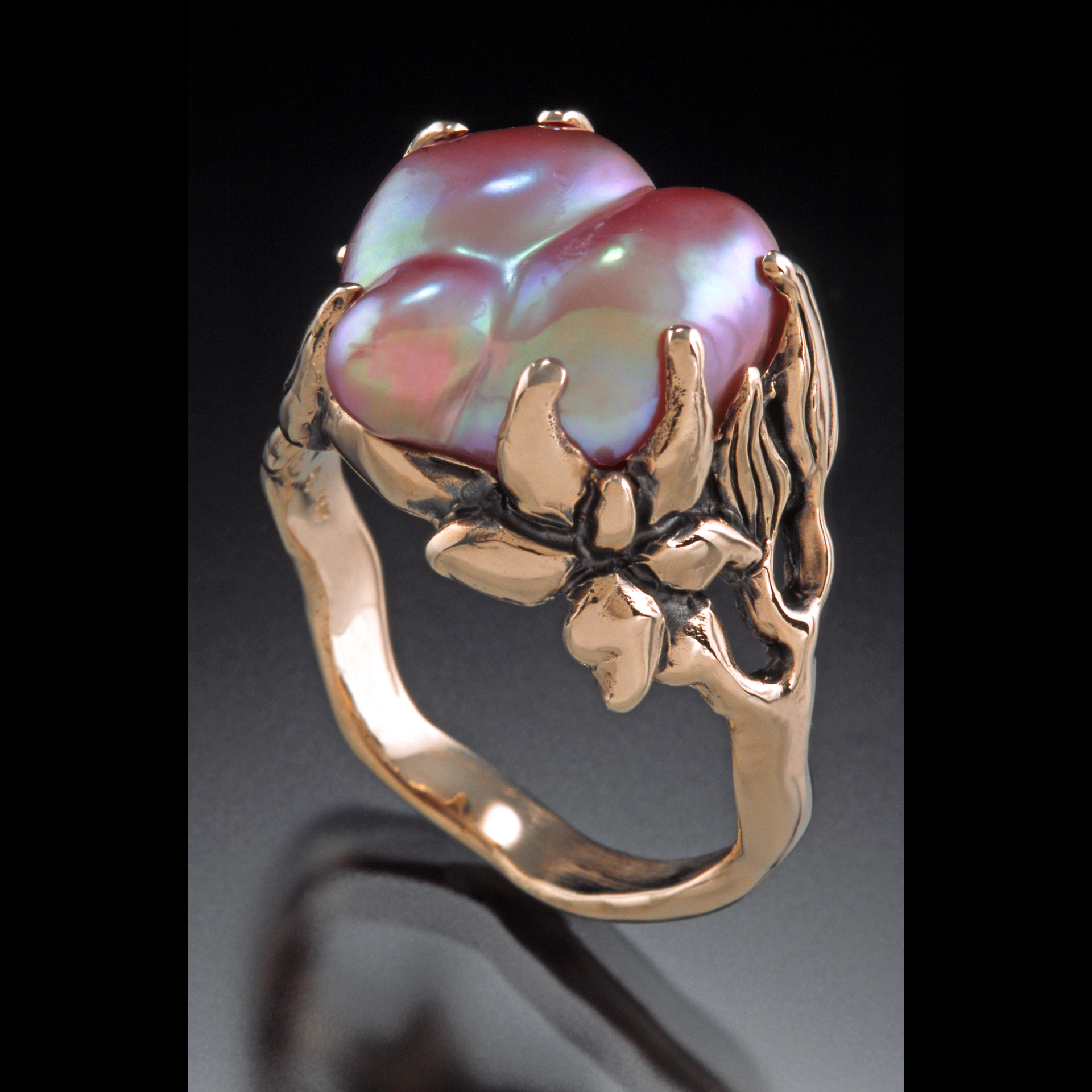 243 Large Gentian Flower and Leaves Paul Hapip