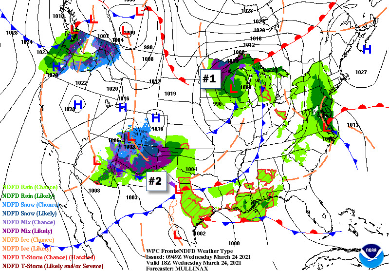 Paul Poteet Dot Com Indiana’s Weather For Wednesday from Mister