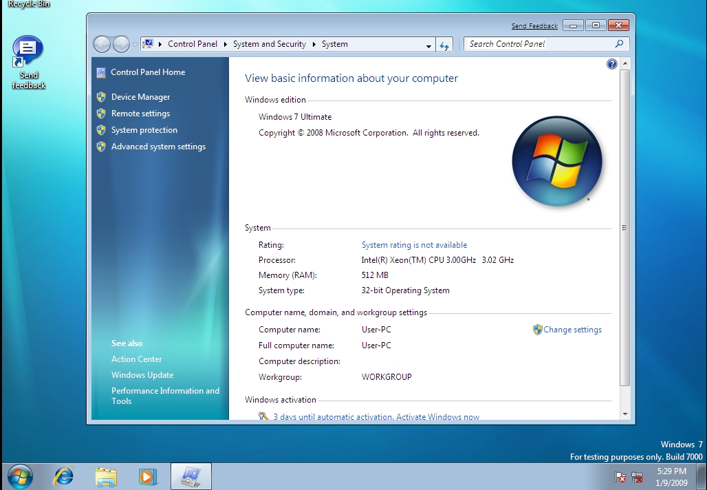 Windows 7 (Beta) Preview