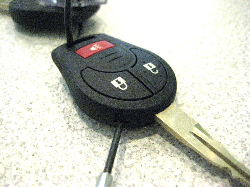 Change battery 2009 nissan key fob