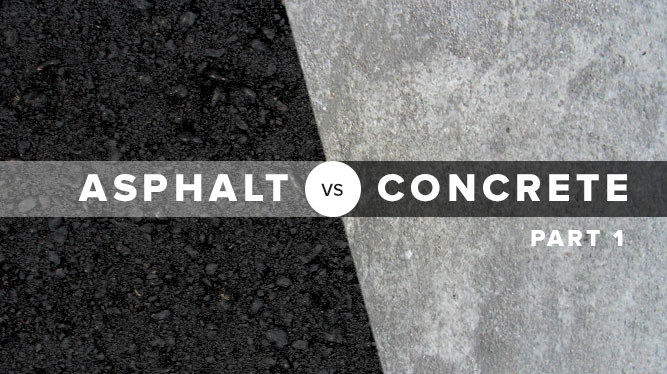Asphalt vs Concrete Pt.1 Pavement Constructors