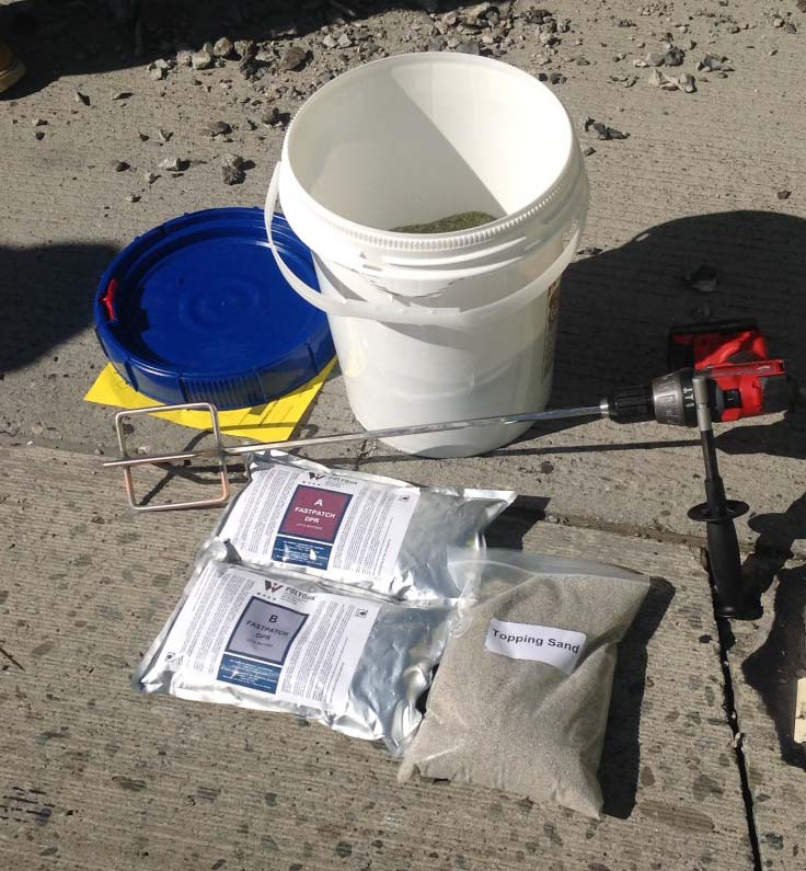 Photo Gallery FastPatch™ DPR Before and After Asphalt Repair Concrete Repair