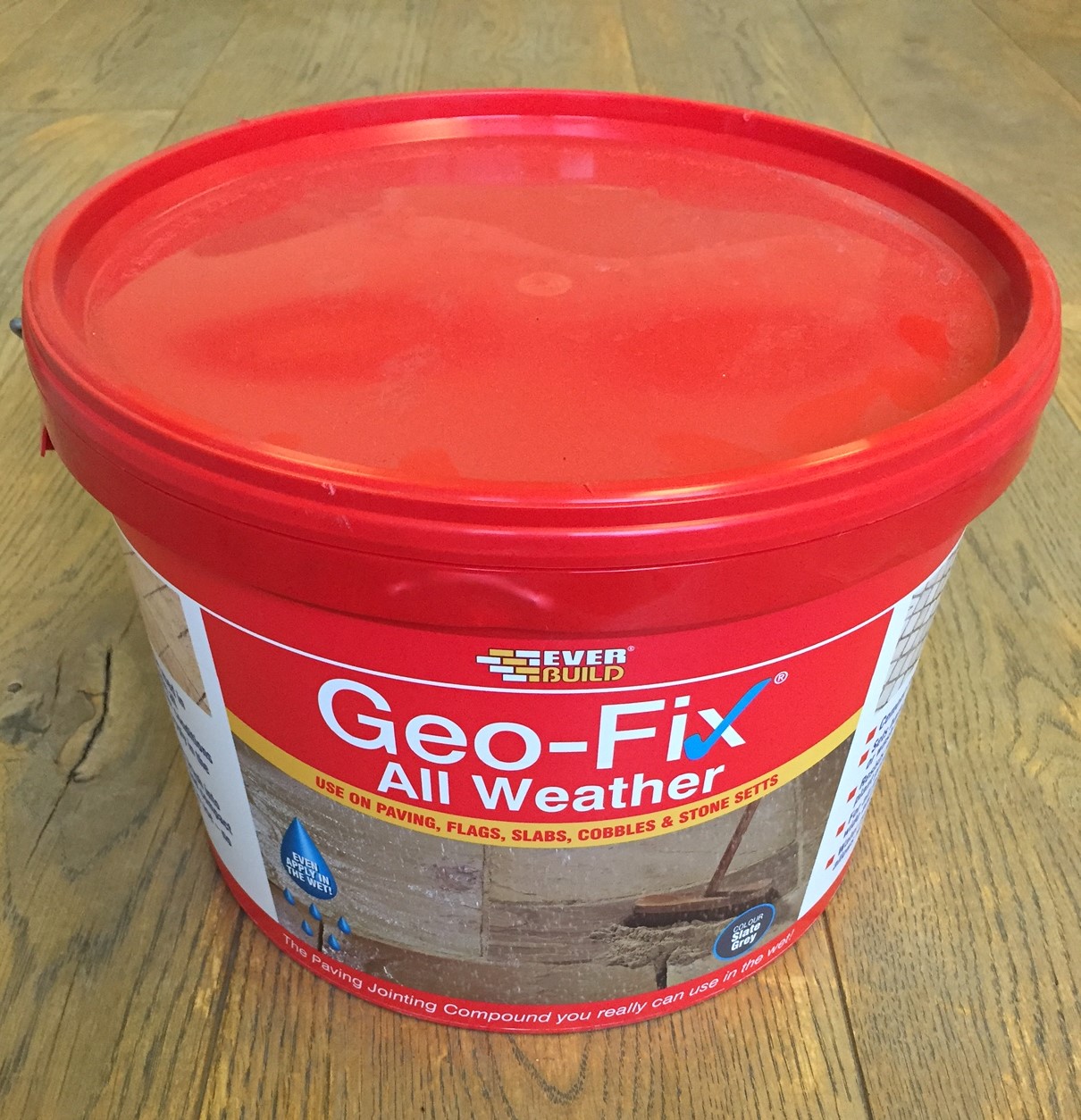 GeoFix All Weather Jointing Compound Slate Grey 14KG Paving Traders