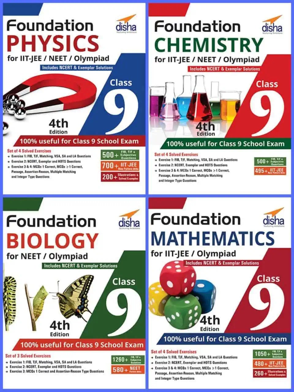 Disha Foundation Books Class 9 PDF for IITJEE & Olympiad